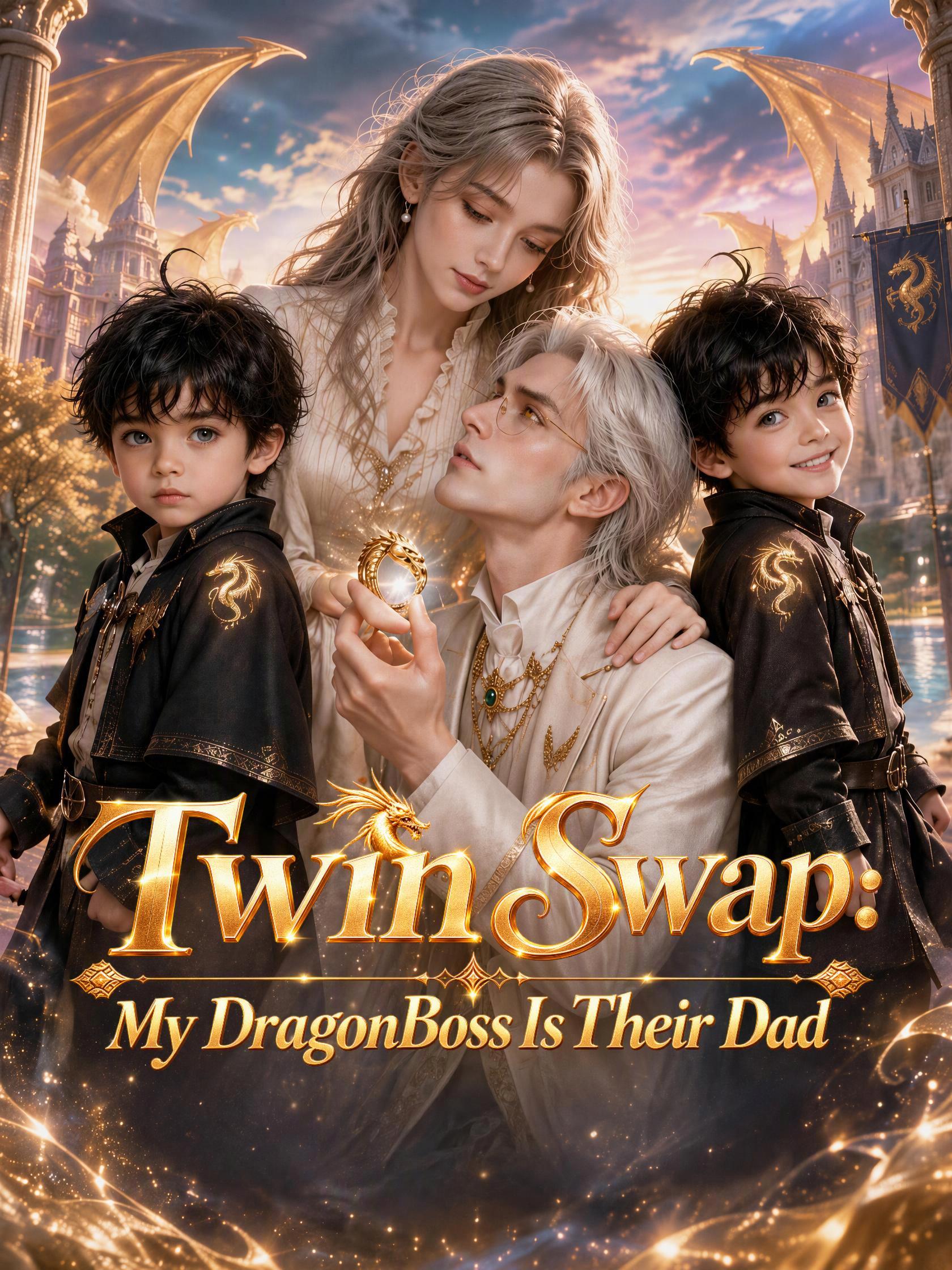 Twin Swap: My DragonBoss Is Their Dad