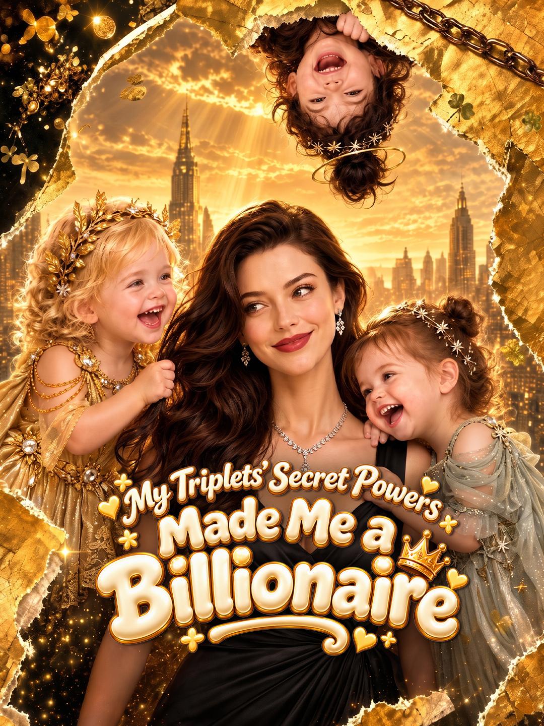 My Triplets' Secret Powers Made Me a Billionaire